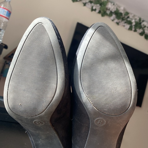 A New Day- Size: 8 Black Suede booties - Picture 2 of 4